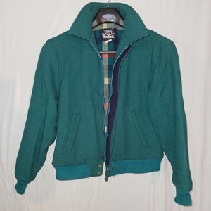 Vintage Woolrich wool Bomber jacket M